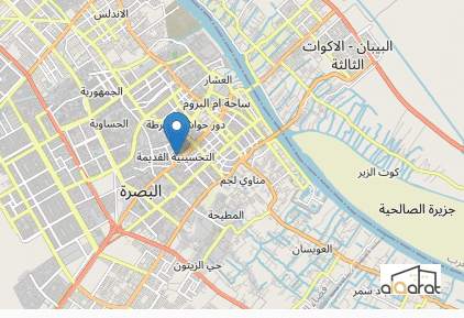 أرض سكني للبيع في محافظة البصرة٬التحسينية (٢٧٠م²) السعر للمتر ٢٬١٥٠مليون دينار