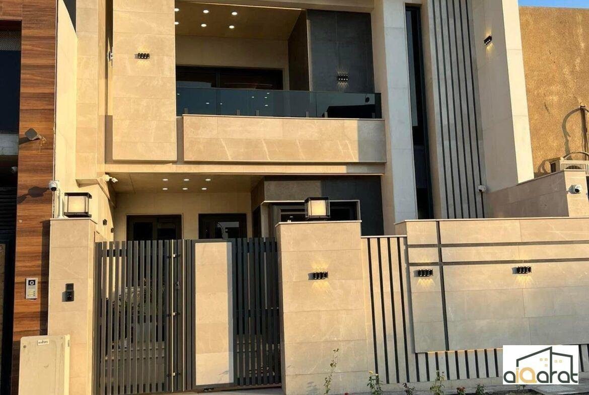 دار سكني للبيع في حي القادسية٬مقابل القصر الرئاسي (١٦٨م²)