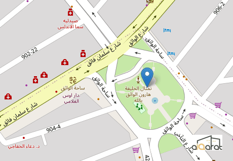 أرض للبيع في الكرادة٬خلف كرزات بعلبك (١٠٠٠م²) السعر للمتر ٢٣٠٠دولار