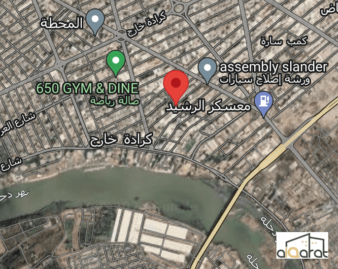 فندق للبيع في كراده خارج٬ تقاطع المسبح (٩٠٠م²) السعر ١٩مليون دولار