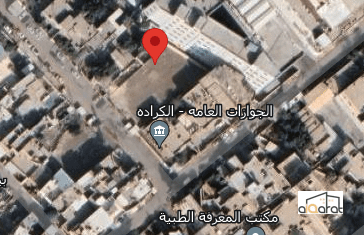 أرض سكني للبيع في الكرادة٬مقابل الجوازات (٢٧٥م²) السعر للمتر ٢٢٠٠دولار