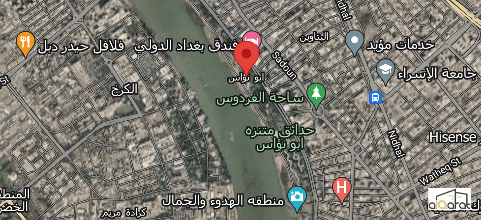 أرض سكني للبيع قرب أبو نؤاس (٤٤٠م²) السعر للمتر ٣٧٠٠دولار