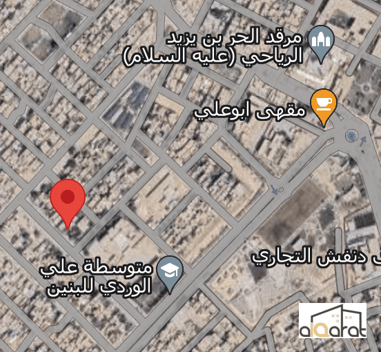 أرض سكني للبيع في كربلاء ركن (٢٠٠م²) حي المعوقين السعر ١٠٥مليون دينار