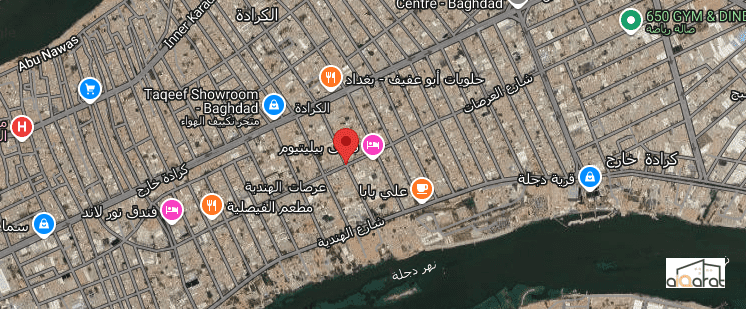 عمارة تجاري للبيع في المسبح٬مدخل العرصات (٧٥٠م²) السعر للمتر ١٦٬٠٠٠ دولار