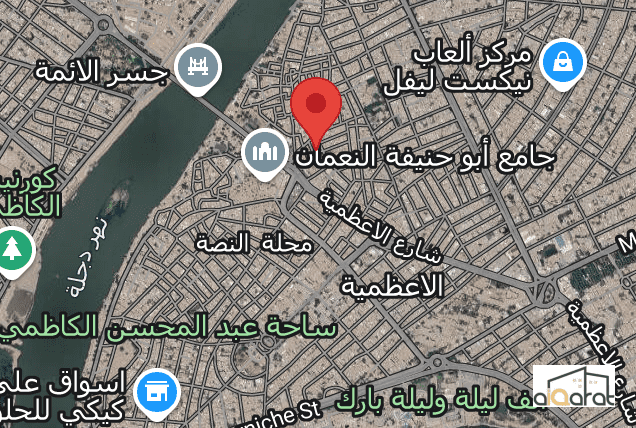 أرض سكني للبيع في الأعظمية٬قرب السوق (١٥٢م²) السعر للمتر ٤٬٥٠٠مليون دينار