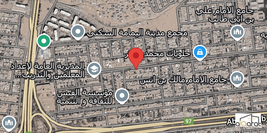 أرض تجاري للبيع في حي العدل٬شارع المركزية (٣١٥م²) السعر للمتر ٤٬٥٠٠مليون دينار