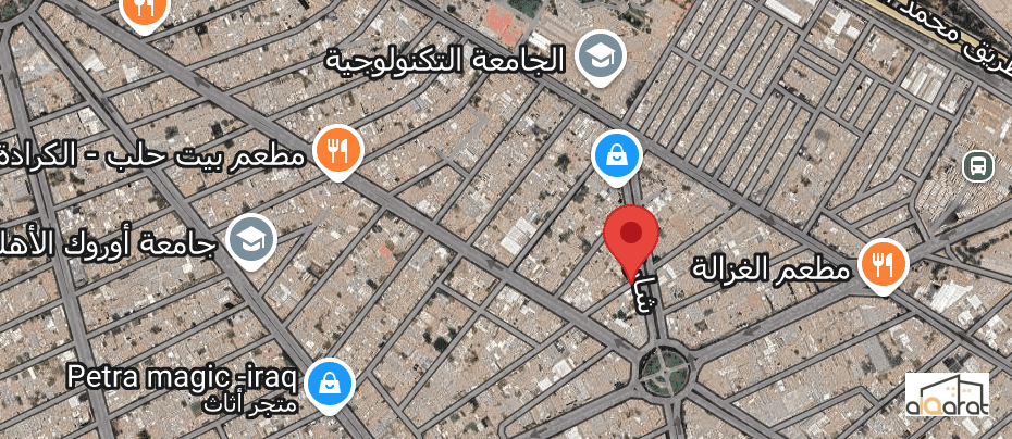 عمارة ركن للبيع في الصناعة٬شارع الخاصكي(٣٩٠م²)السعر للمتر ٥٥٠٠دولار