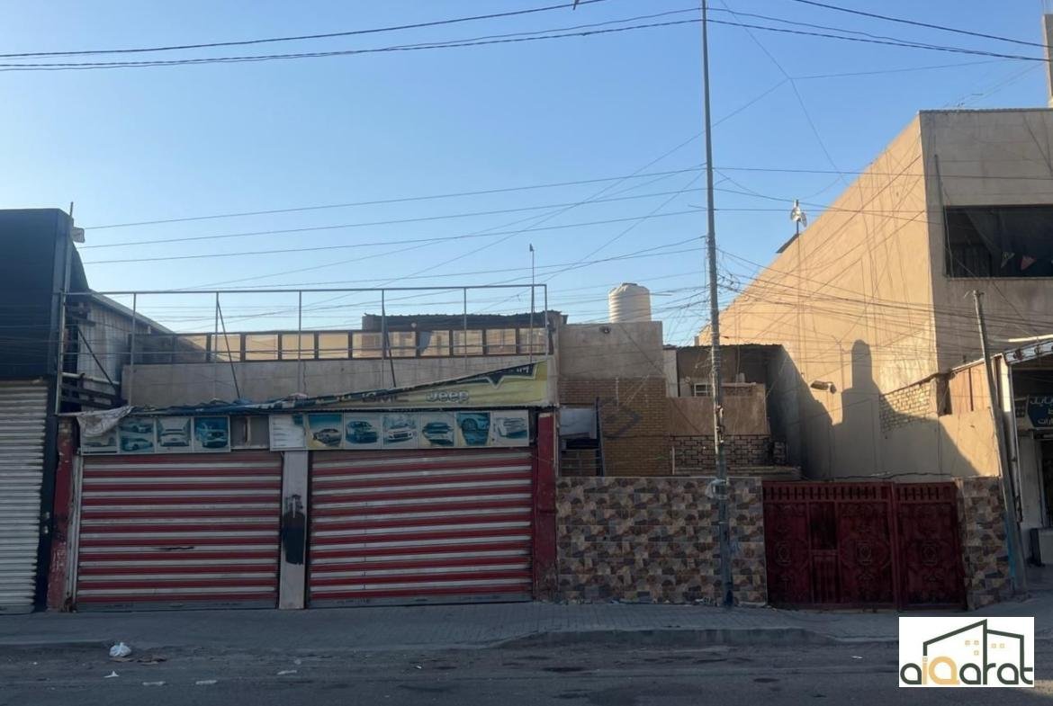 دار للبيع في شارع فلسطين- قرب نادي التركمان(٣٧٥م²) السعر للمتر ٥٬٥٠٠مليون دينار