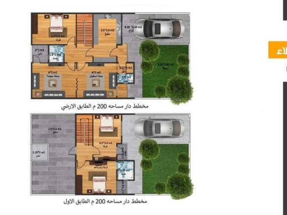 دار للبيع في كربلاء-مجمع الغدير السكني(٢٠٠م²) السعر ٢١٥مليون دينار